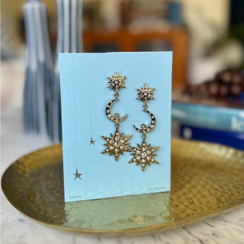 Celestial Statement Earrings | Fashion Jewelry